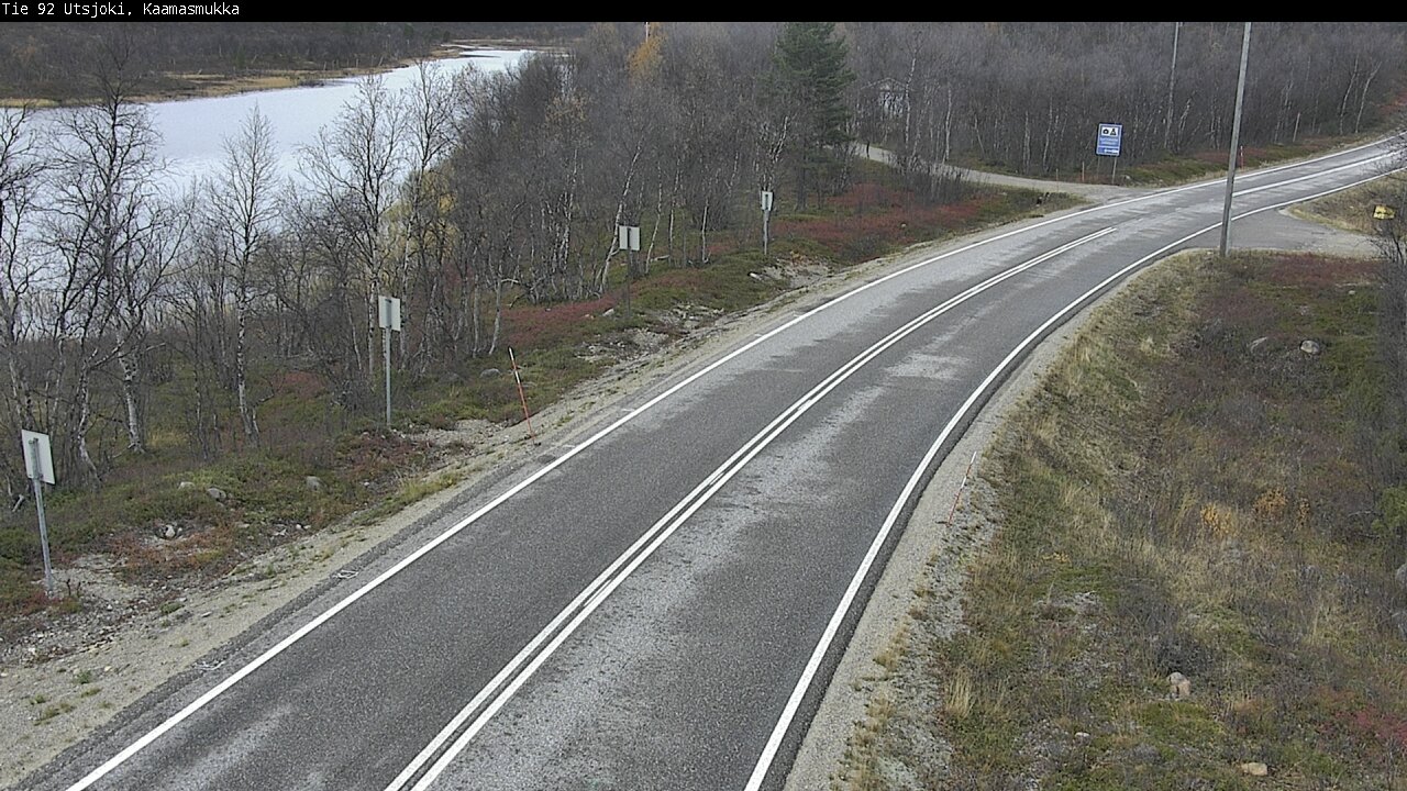 Kelikamerat Kuva Tie 92 Utsjoki, Kaamasmukka, Utsjoki, Lappi