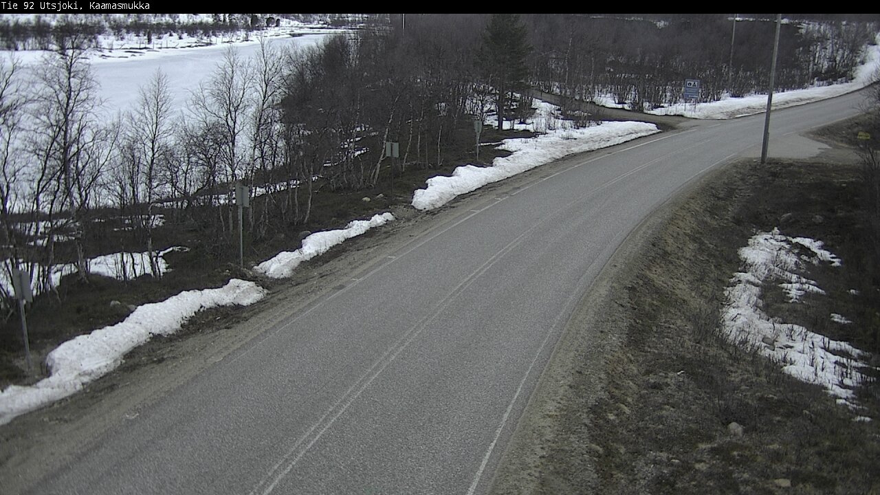 Weather Camera Image Road 92 Utsjoki, Kaamasmukka, Utsjoki, Lappi