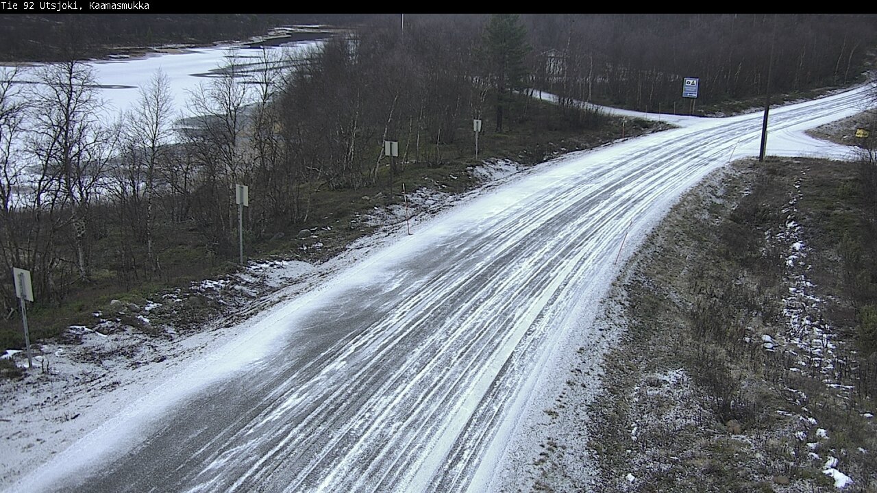 Kelikamerat Kuva Tie 92 Utsjoki, Kaamasmukka, Utsjoki, Lappi