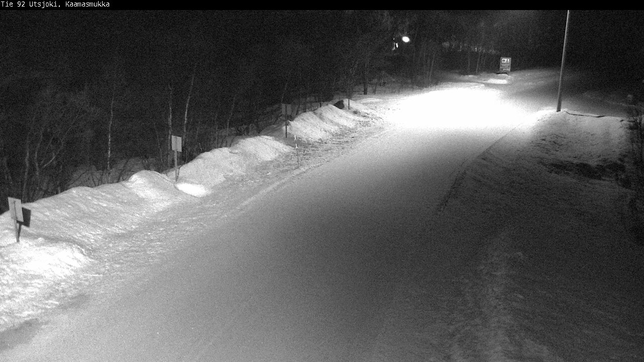 Kelikamerat Kuva Tie 92 Utsjoki, Kaamasmukka, Utsjoki, Lappi