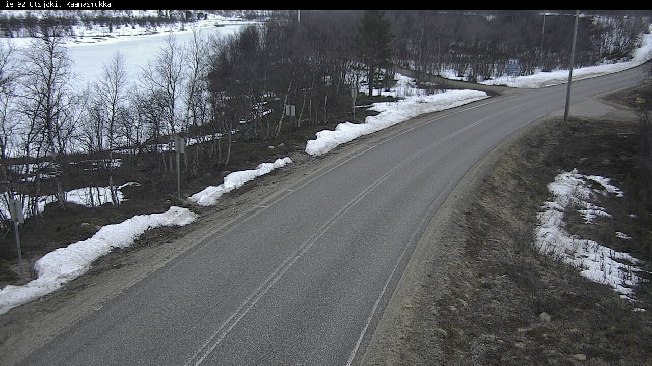 Weather Camera Image Road 92 Utsjoki, Kaamasmukka, Utsjoki, Lappi