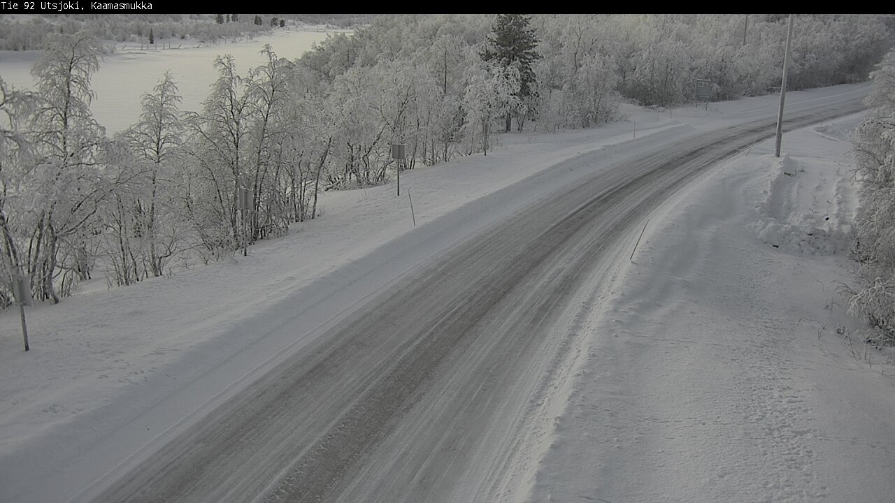Kelikamerat Kuva Tie 92 Utsjoki, Kaamasmukka, Utsjoki, Lappi
