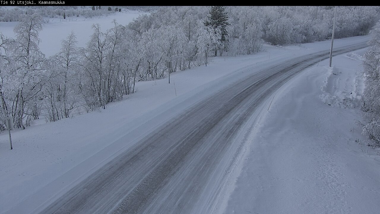 Kelikamerat Kuva Tie 92 Utsjoki, Kaamasmukka, Utsjoki, Lappi