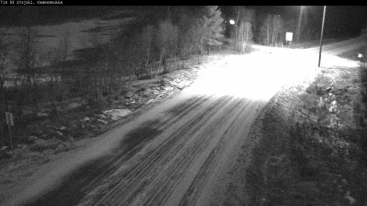 Kelikamerat Kuva Tie 92 Utsjoki, Kaamasmukka, Utsjoki, Lappi