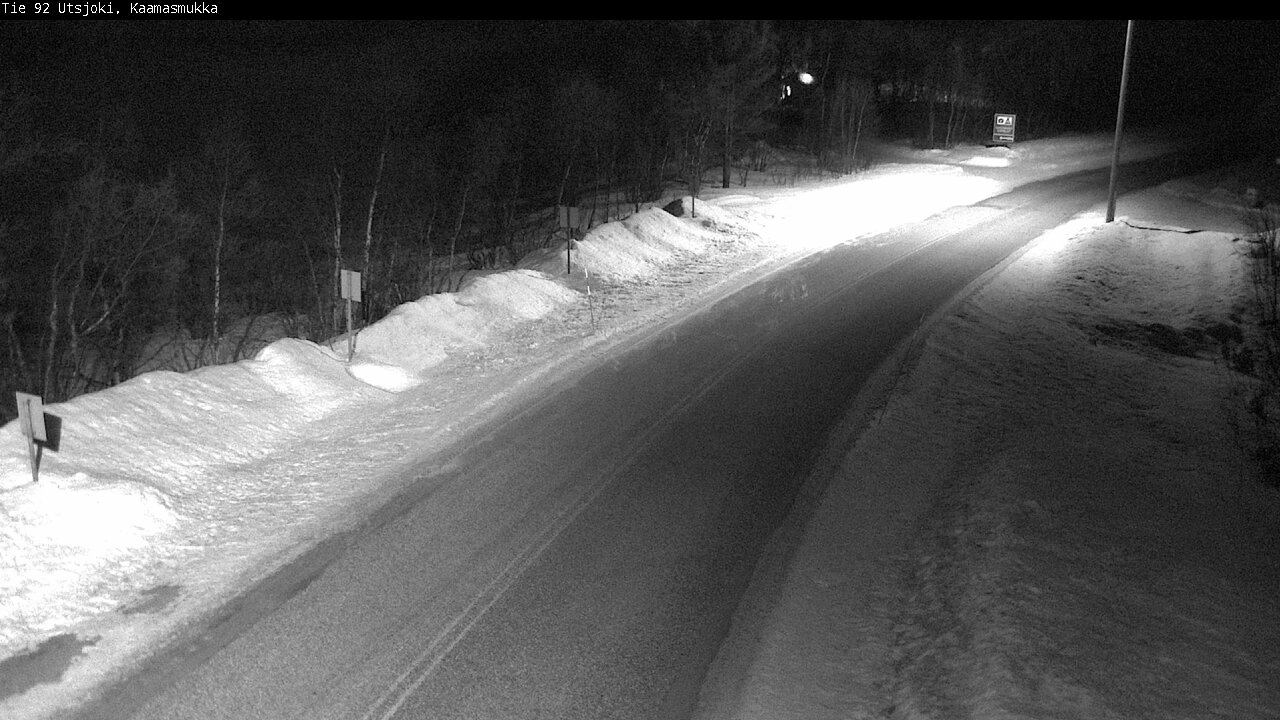 Kelikamerat Kuva Tie 92 Utsjoki, Kaamasmukka, Utsjoki, Lappi