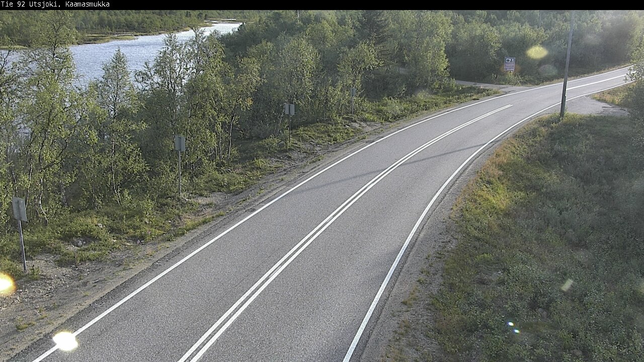 Kelikamerat Kuva Tie 92 Utsjoki, Kaamasmukka, Utsjoki, Lappi