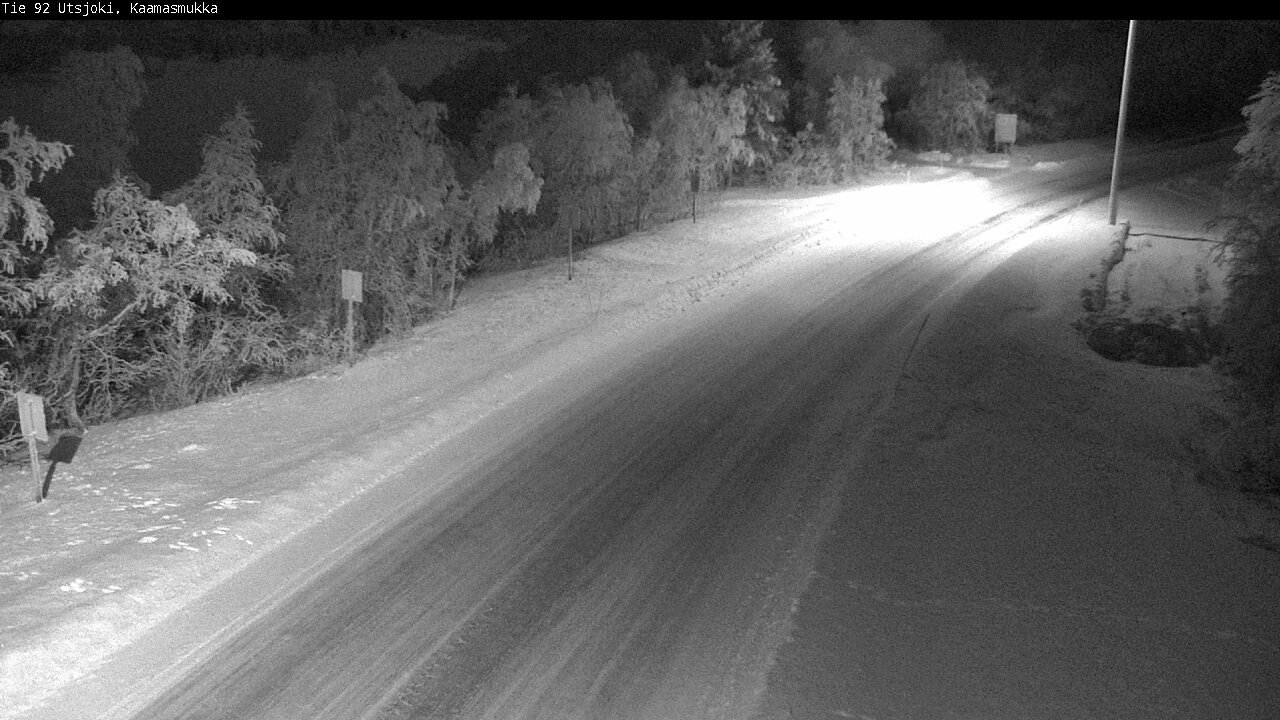 Kelikamerat Kuva Tie 92 Utsjoki, Kaamasmukka, Utsjoki, Lappi