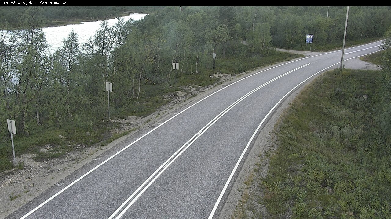 Weather Camera Image Road 92 Utsjoki, Kaamasmukka, Utsjoki, Lappi