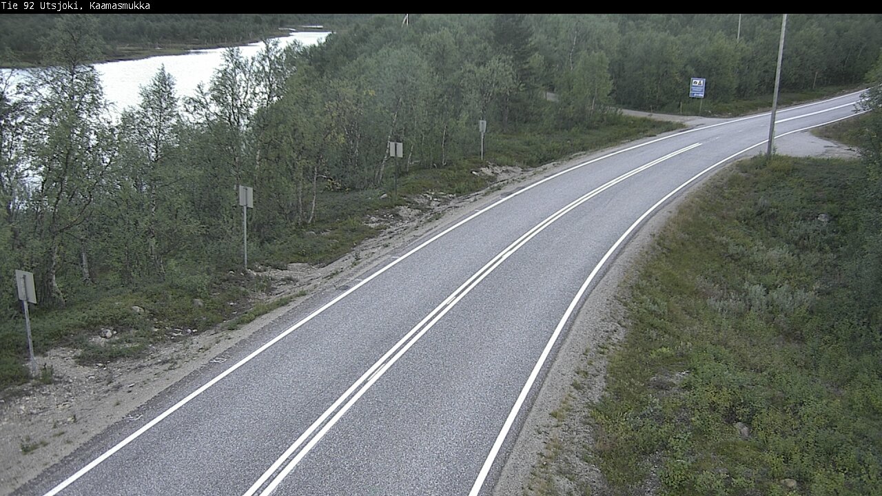 Kelikamerat Kuva Tie 92 Utsjoki, Kaamasmukka, Utsjoki, Lappi