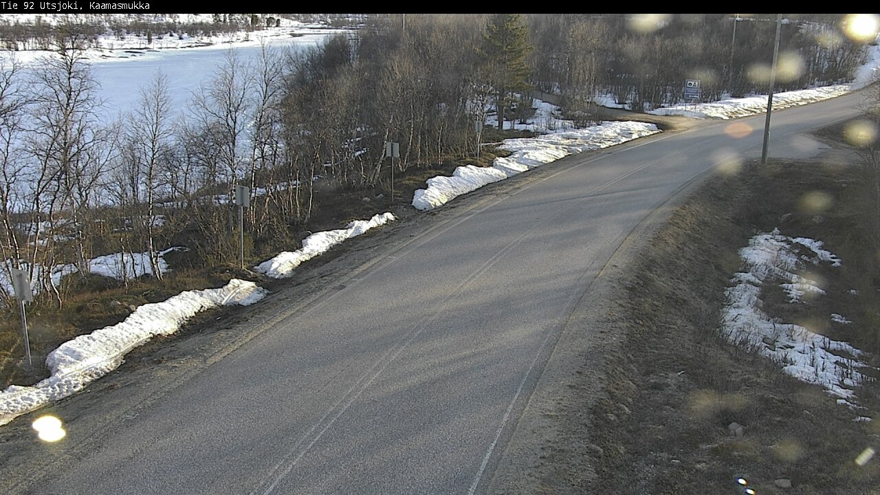 Weather Camera Image Väg 92 Utsjoki, Kaamasmukka, Utsjoki, Lappi