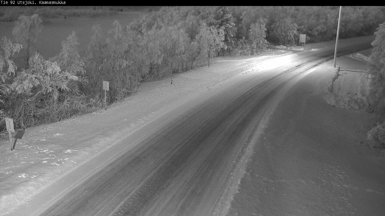 Kelikamerat Kuva Tie 92 Utsjoki, Kaamasmukka, Utsjoki, Lappi