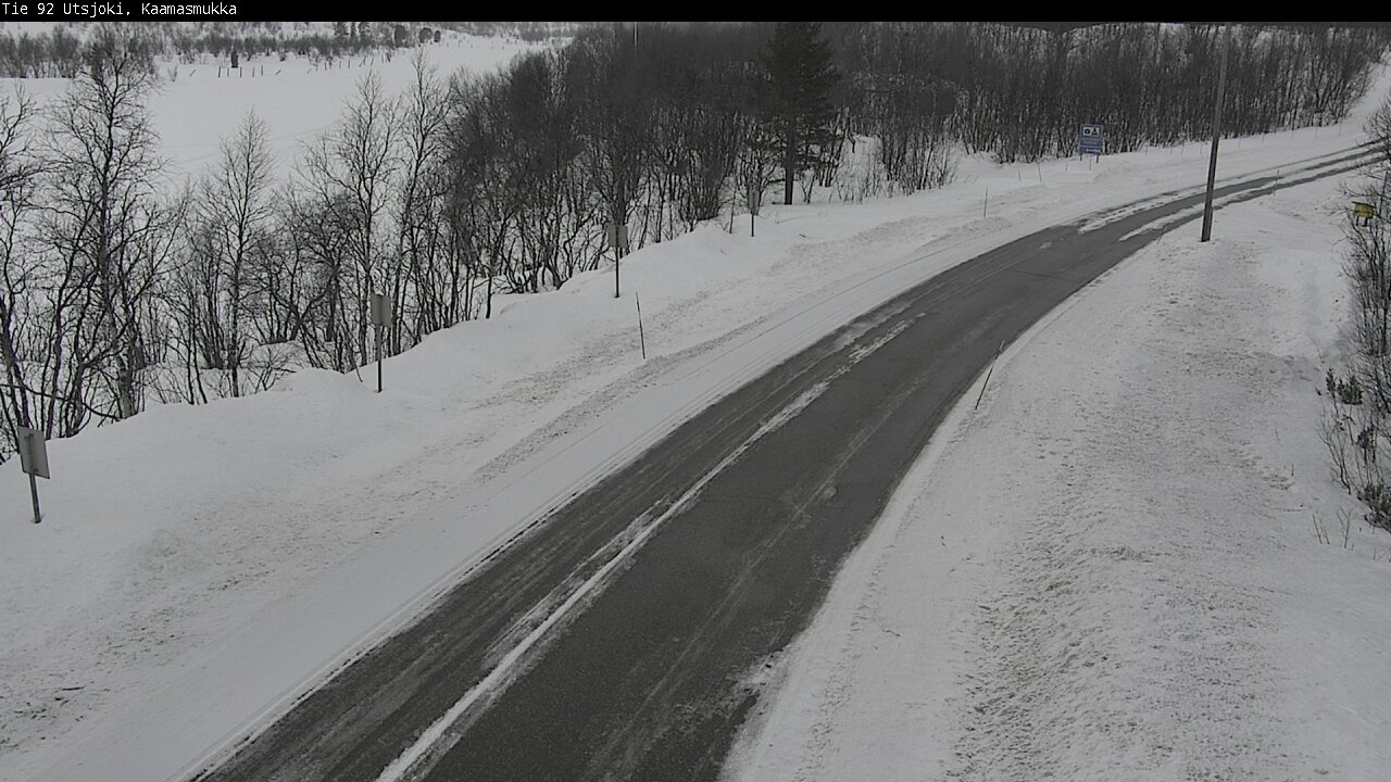 Weather Camera Image Road 92 Utsjoki, Kaamasmukka, Utsjoki, Lappi