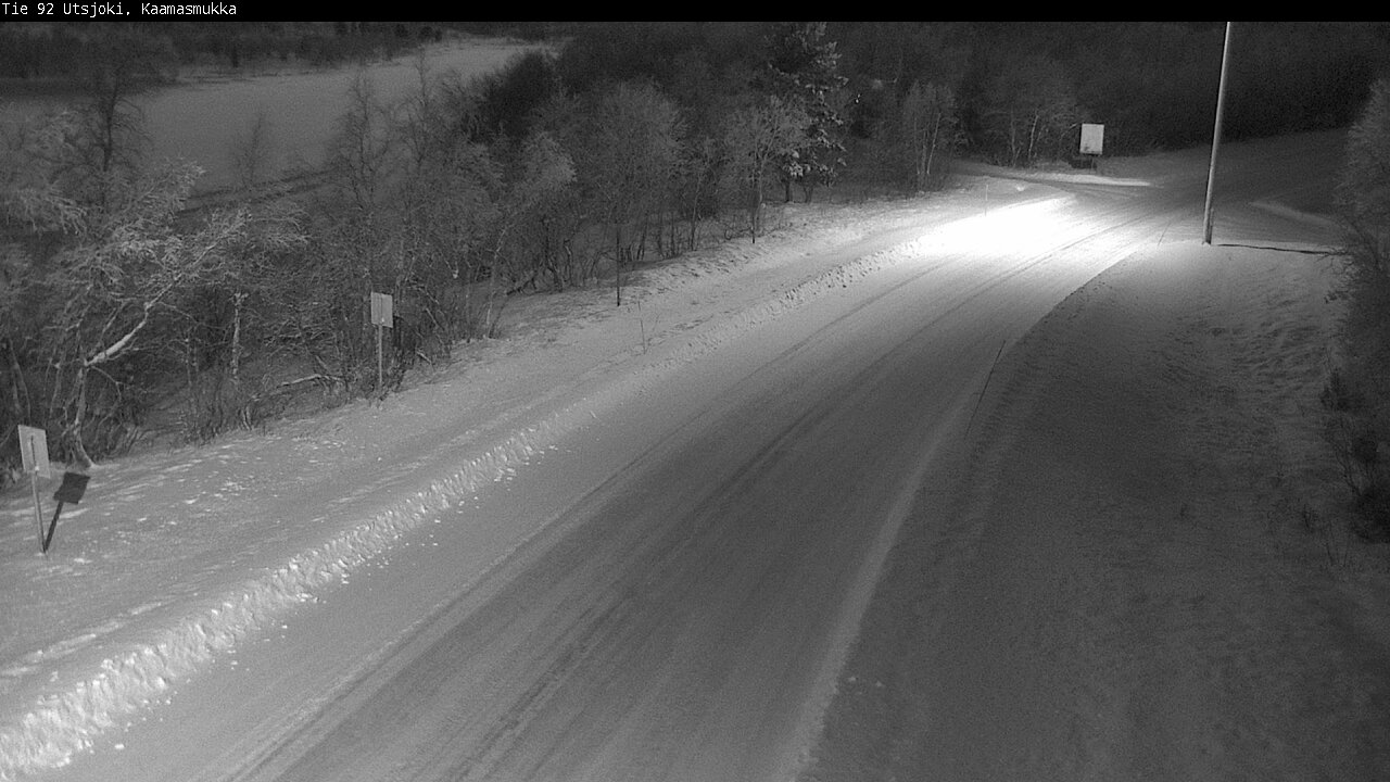 Weather Camera Image Road 92 Utsjoki, Kaamasmukka, Utsjoki, Lappi