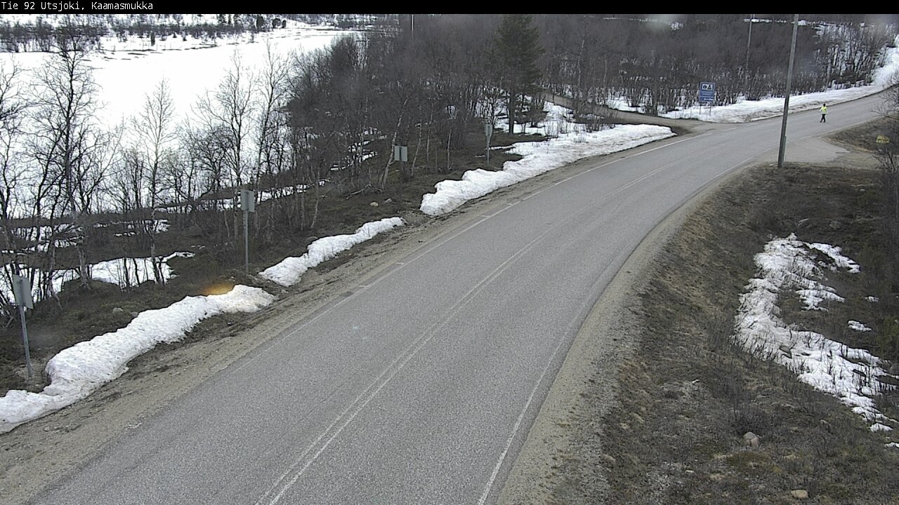 Weather Camera Image Väg 92 Utsjoki, Kaamasmukka, Utsjoki, Lappi
