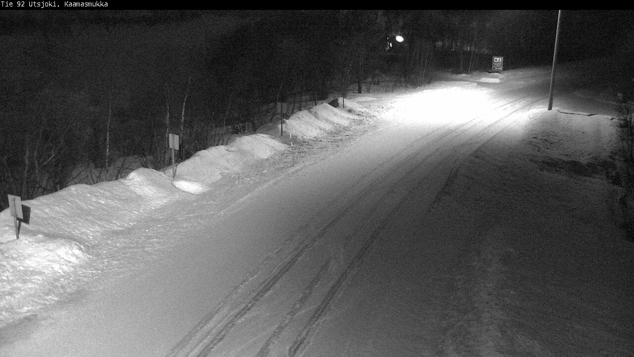 Kelikamerat Kuva Tie 92 Utsjoki, Kaamasmukka, Utsjoki, Lappi