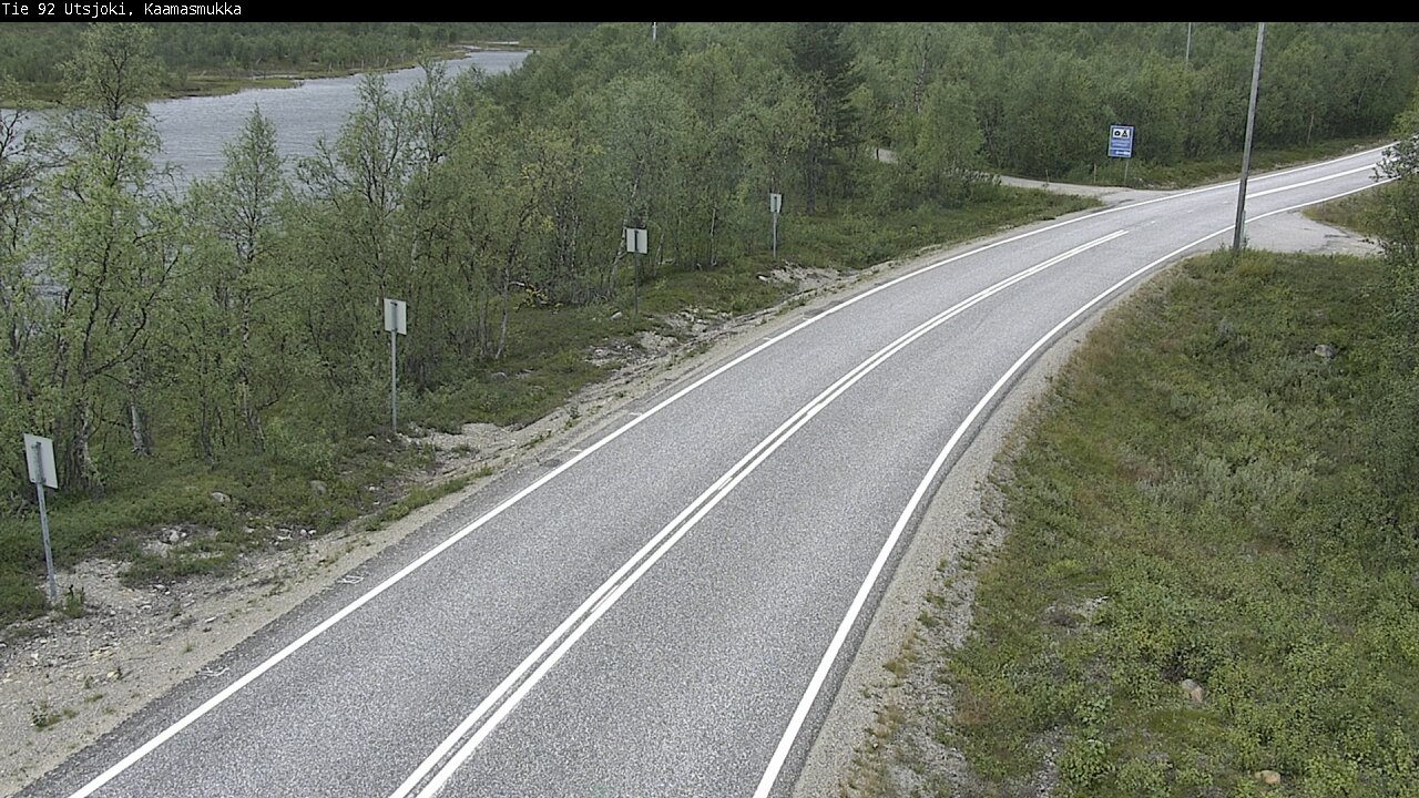 Kelikamerat Kuva Tie 92 Utsjoki, Kaamasmukka, Utsjoki, Lappi