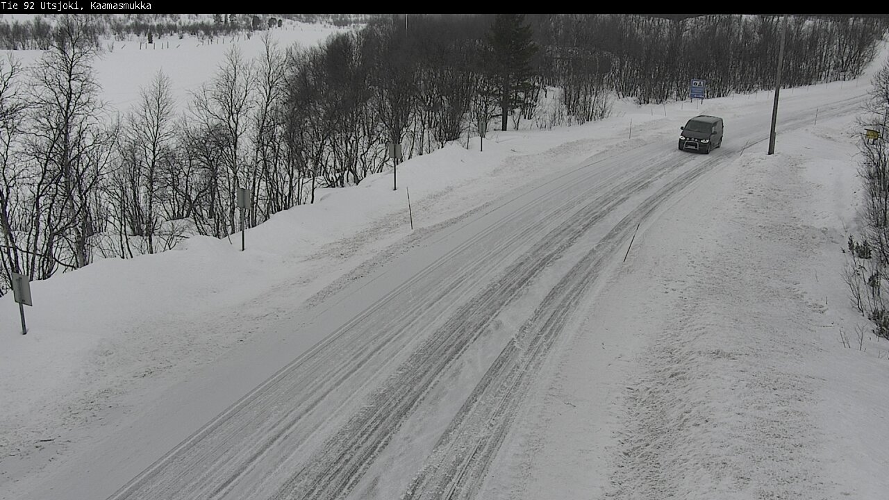 Kelikamerat Kuva Tie 92 Utsjoki, Kaamasmukka, Utsjoki, Lappi
