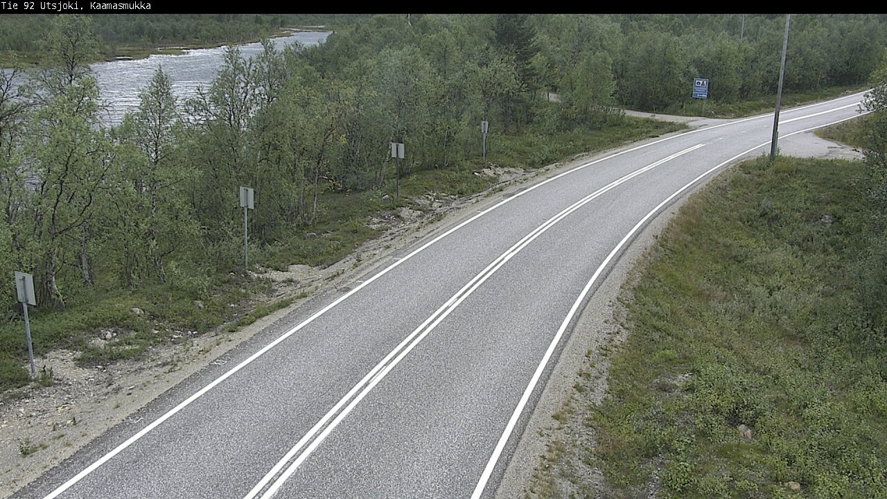Kelikamerat Kuva Tie 92 Utsjoki, Kaamasmukka, Utsjoki, Lappi