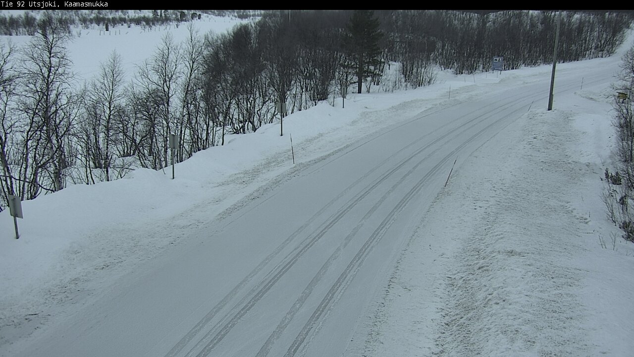 Kelikamerat Kuva Tie 92 Utsjoki, Kaamasmukka, Utsjoki, Lappi