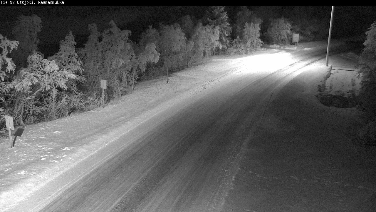 Kelikamerat Kuva Tie 92 Utsjoki, Kaamasmukka, Utsjoki, Lappi