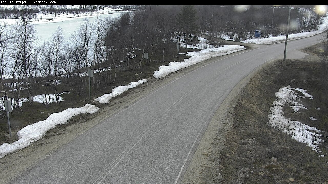 Weather Camera Image Väg 92 Utsjoki, Kaamasmukka, Utsjoki, Lappi