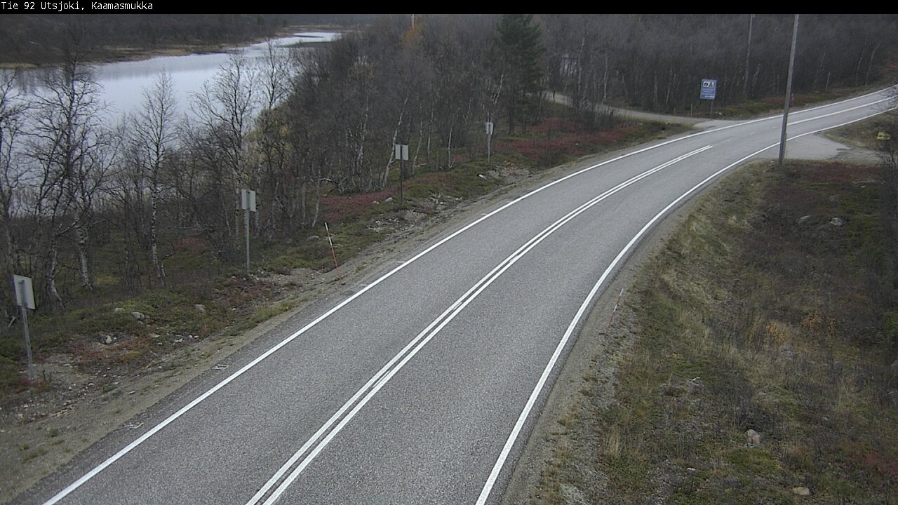 Kelikamerat Kuva Tie 92 Utsjoki, Kaamasmukka, Utsjoki, Lappi