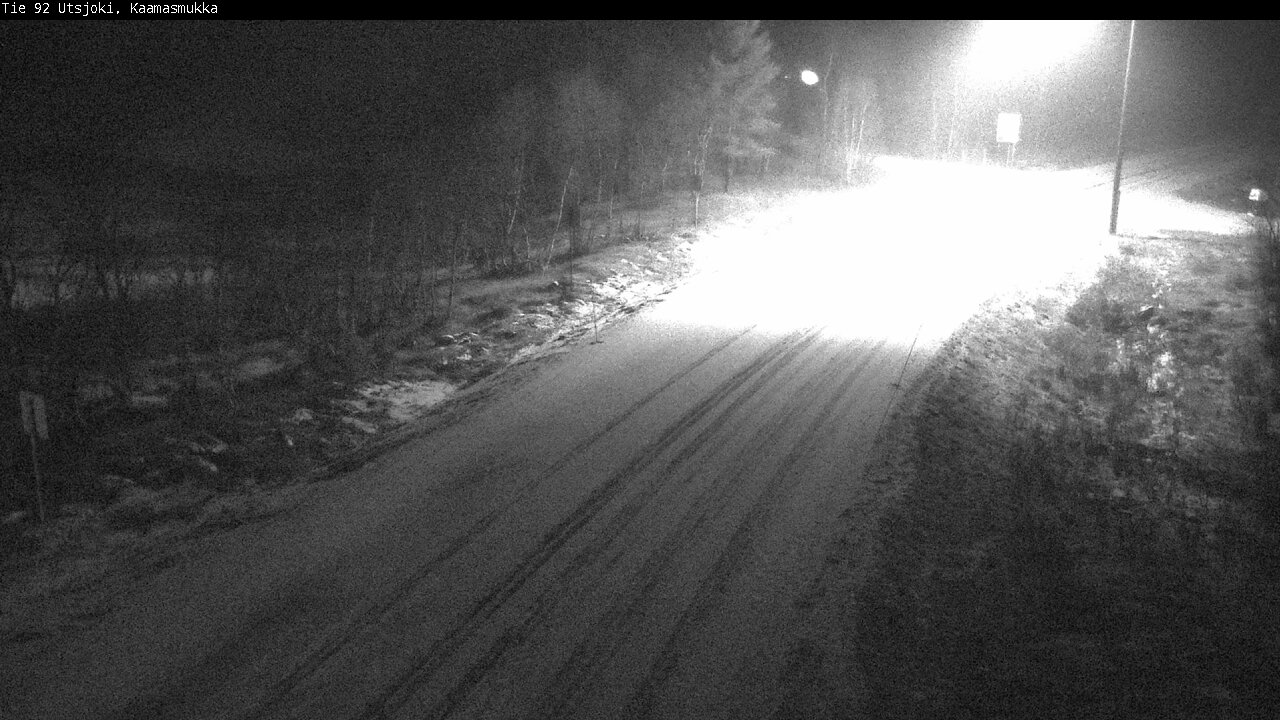 Kelikamerat Kuva Tie 92 Utsjoki, Kaamasmukka, Utsjoki, Lappi