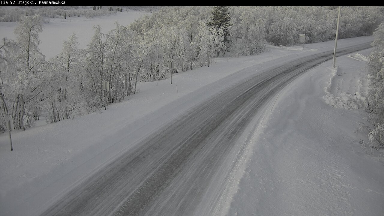 Kelikamerat Kuva Tie 92 Utsjoki, Kaamasmukka, Utsjoki, Lappi