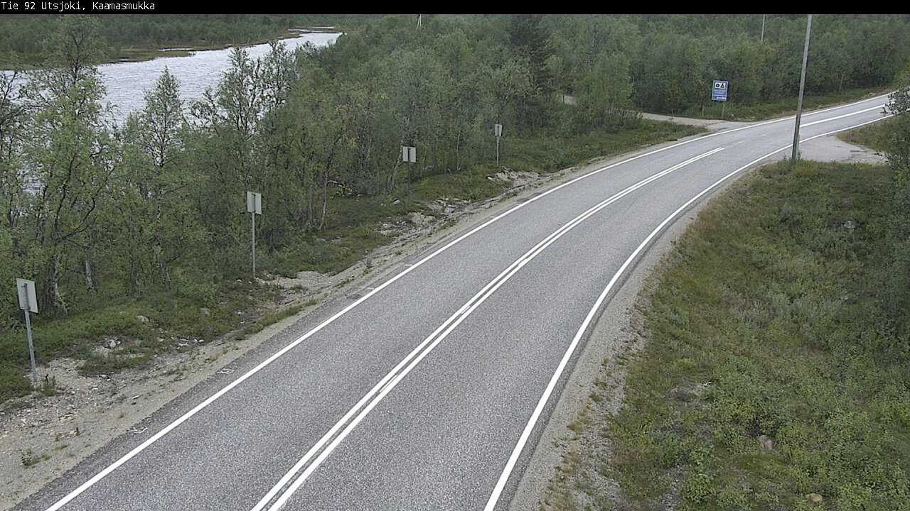 Weather Camera Image Road 92 Utsjoki, Kaamasmukka, Utsjoki, Lappi