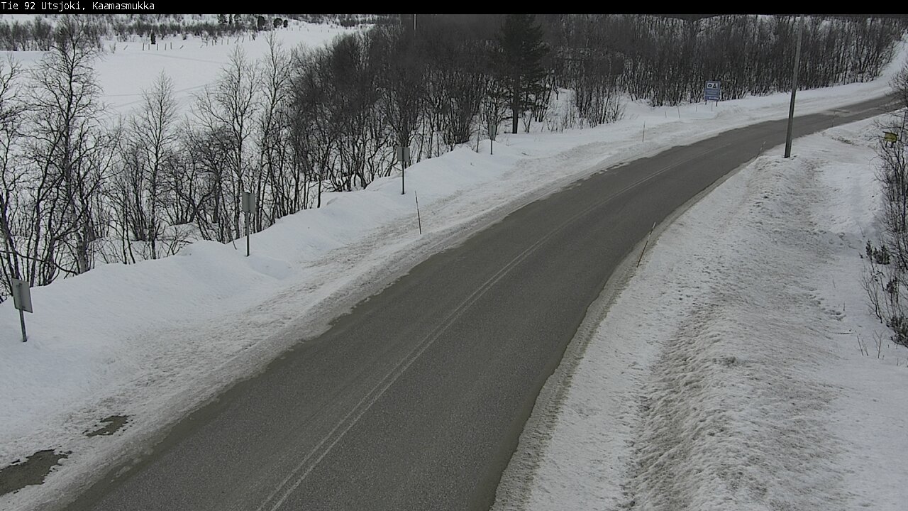 Kelikamerat Kuva Tie 92 Utsjoki, Kaamasmukka, Utsjoki, Lappi