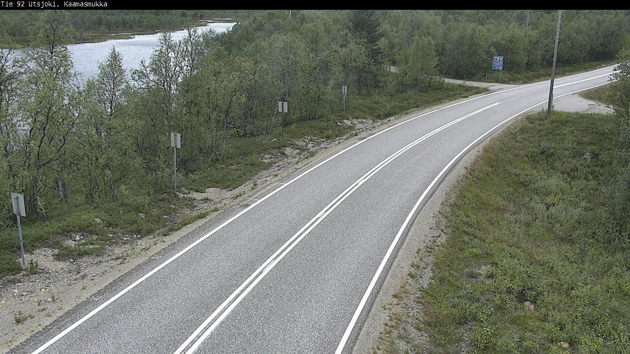 Kelikamerat Kuva Tie 92 Utsjoki, Kaamasmukka, Utsjoki, Lappi