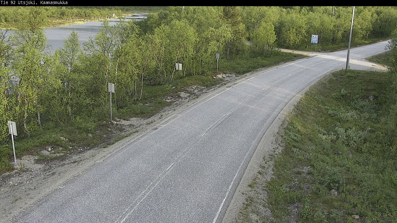 Kelikamerat Kuva Tie 92 Utsjoki, Kaamasmukka, Utsjoki, Lappi