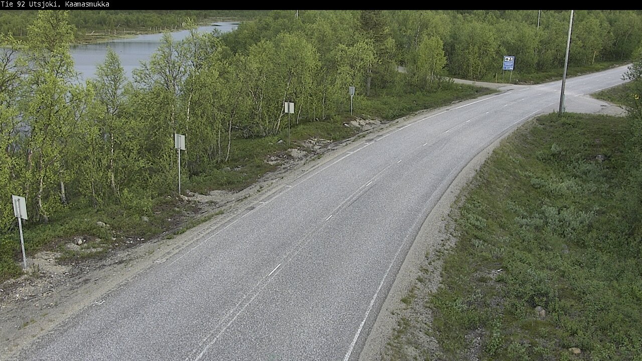 Kelikamerat Kuva Tie 92 Utsjoki, Kaamasmukka, Utsjoki, Lappi