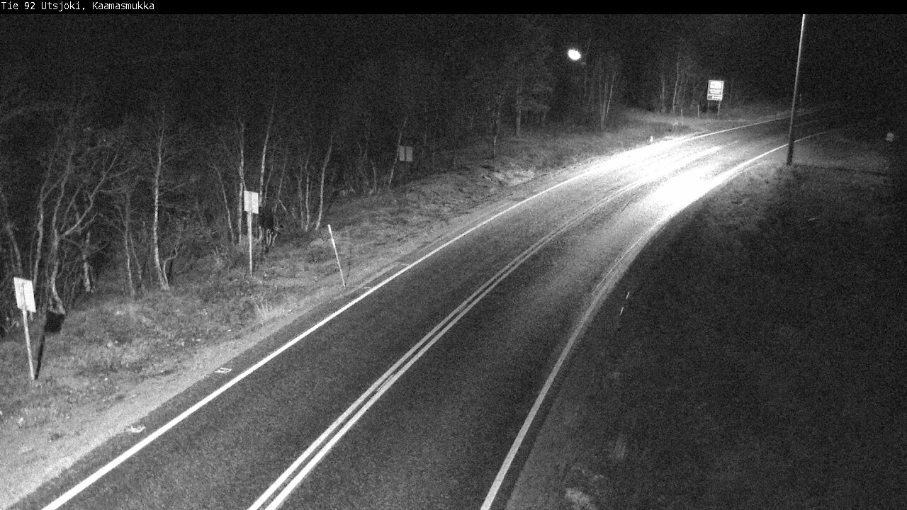 Kelikamerat Kuva Tie 92 Utsjoki, Kaamasmukka, Utsjoki, Lappi