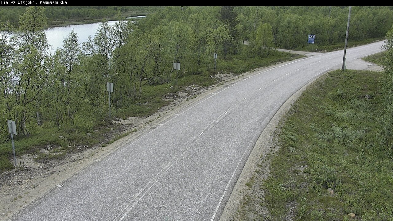 Kelikamerat Kuva Tie 92 Utsjoki, Kaamasmukka, Utsjoki, Lappi