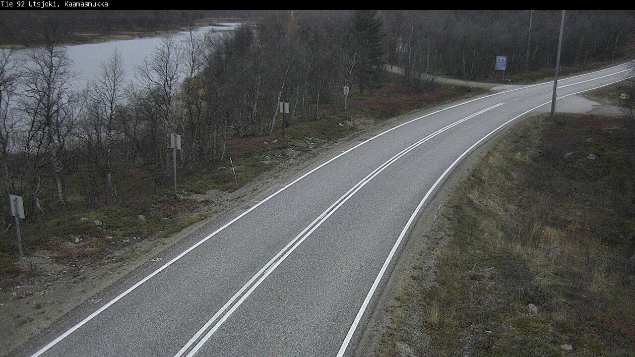 Kelikamerat Kuva Tie 92 Utsjoki, Kaamasmukka, Utsjoki, Lappi