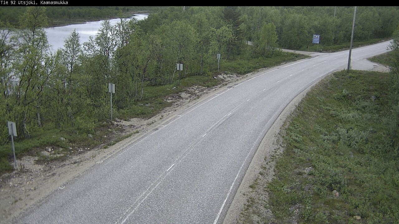 Kelikamerat Kuva Tie 92 Utsjoki, Kaamasmukka, Utsjoki, Lappi