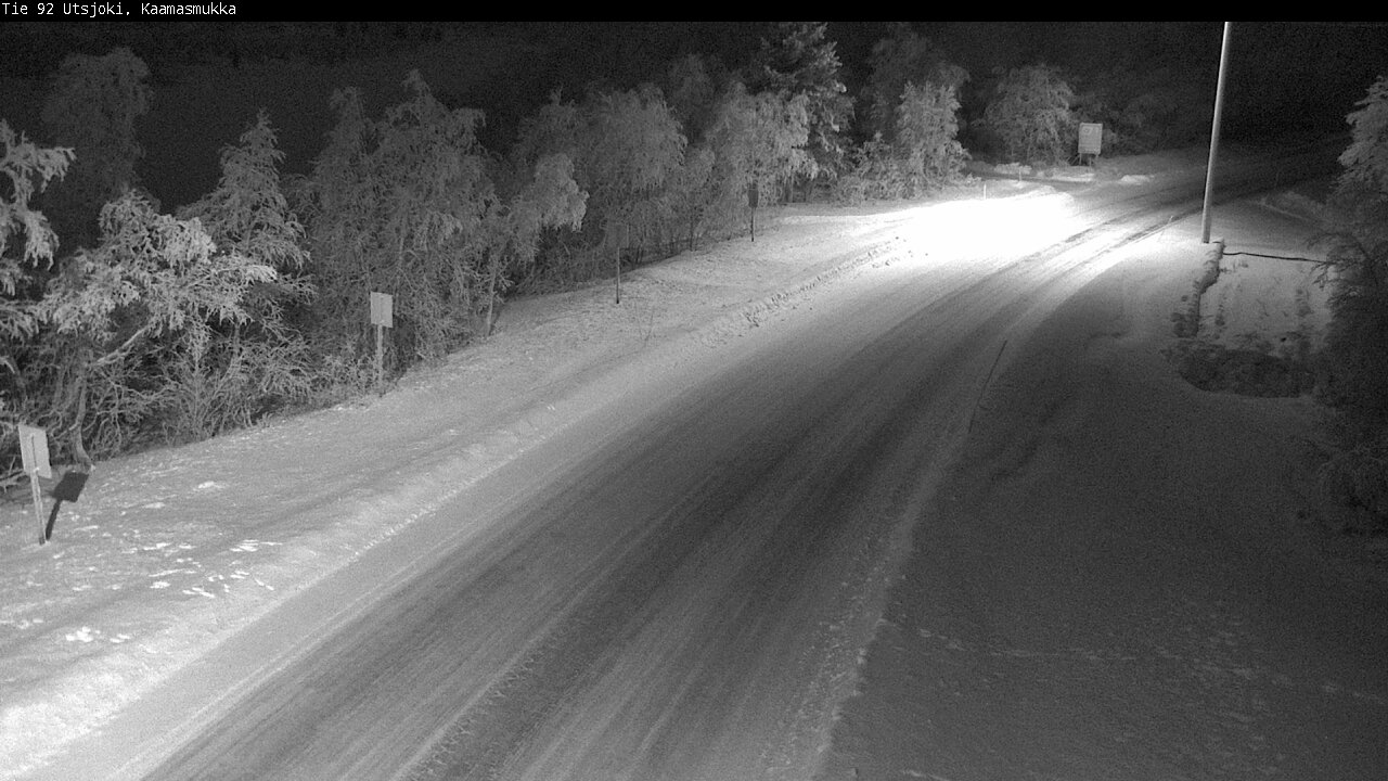 Kelikamerat Kuva Tie 92 Utsjoki, Kaamasmukka, Utsjoki, Lappi