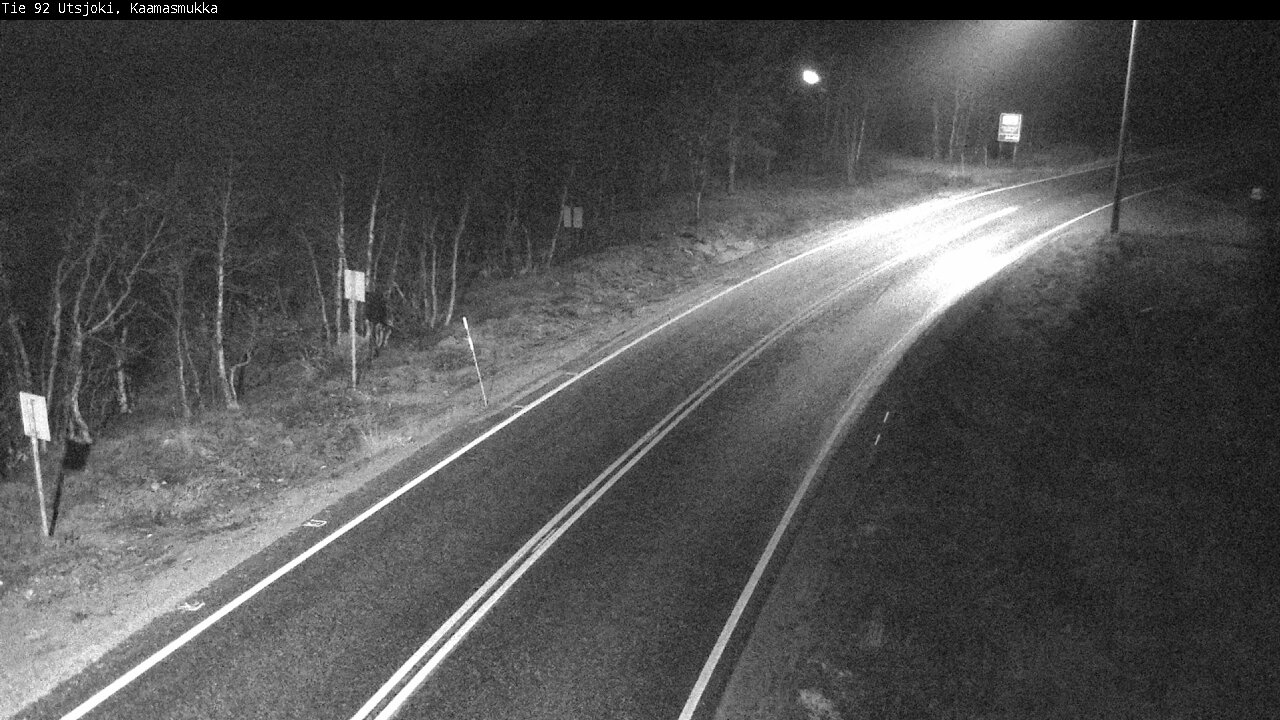 Kelikamerat Kuva Tie 92 Utsjoki, Kaamasmukka, Utsjoki, Lappi