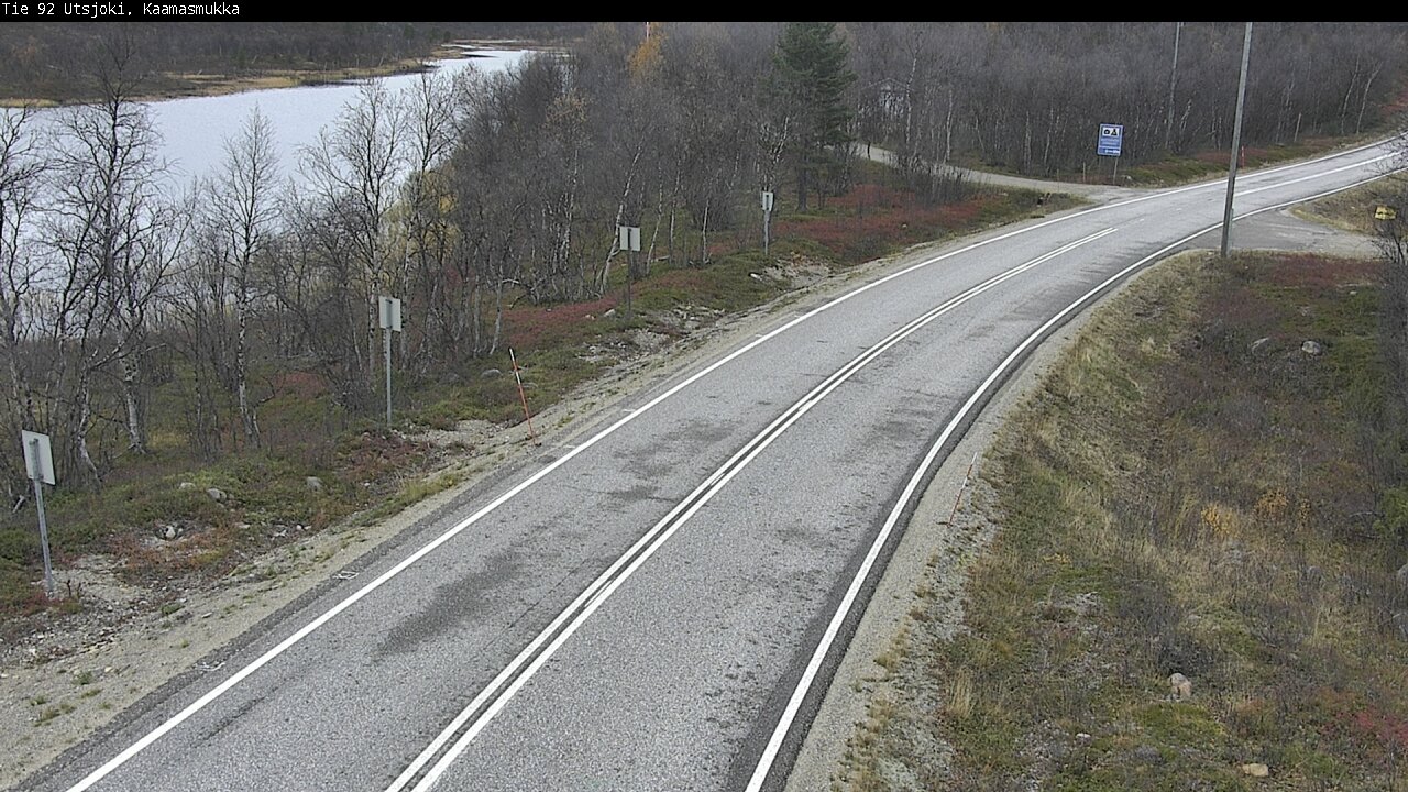 Kelikamerat Kuva Tie 92 Utsjoki, Kaamasmukka, Utsjoki, Lappi