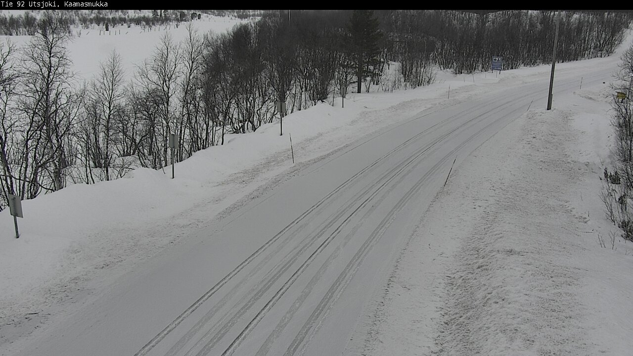 Kelikamerat Kuva Tie 92 Utsjoki, Kaamasmukka, Utsjoki, Lappi