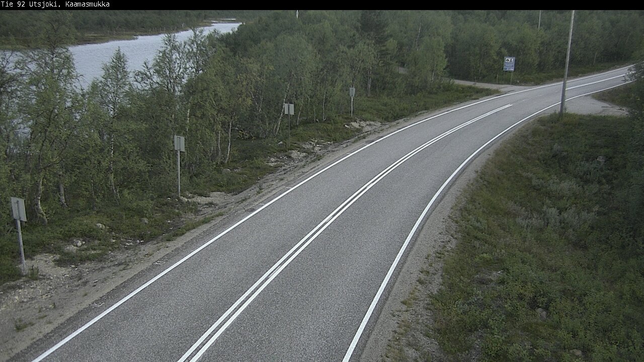 Kelikamerat Kuva Tie 92 Utsjoki, Kaamasmukka, Utsjoki, Lappi