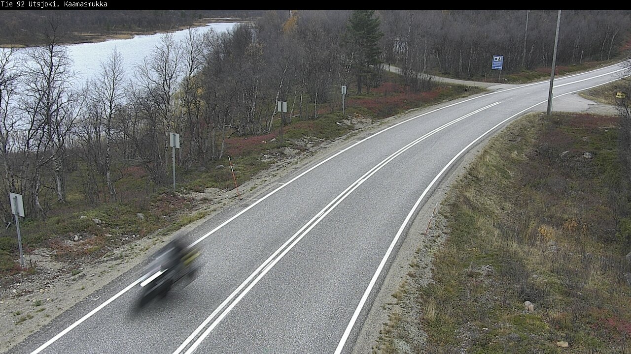 Kelikamerat Kuva Tie 92 Utsjoki, Kaamasmukka, Utsjoki, Lappi
