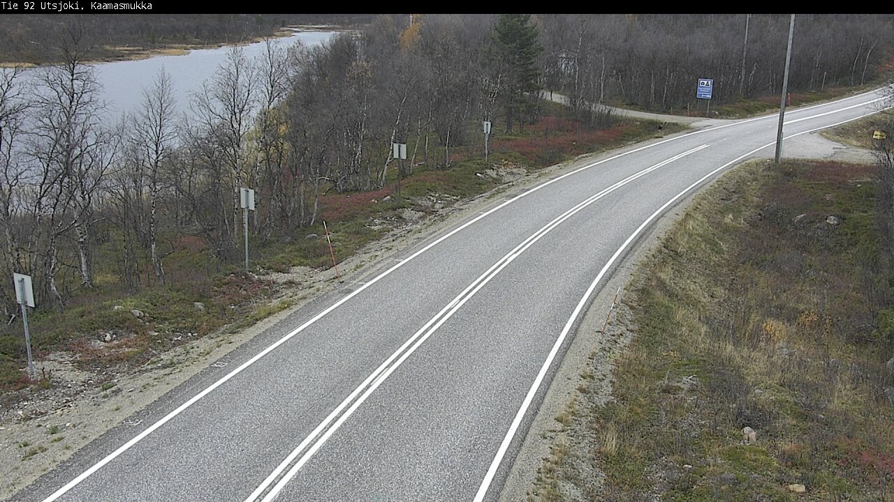 Kelikamerat Kuva Tie 92 Utsjoki, Kaamasmukka, Utsjoki, Lappi