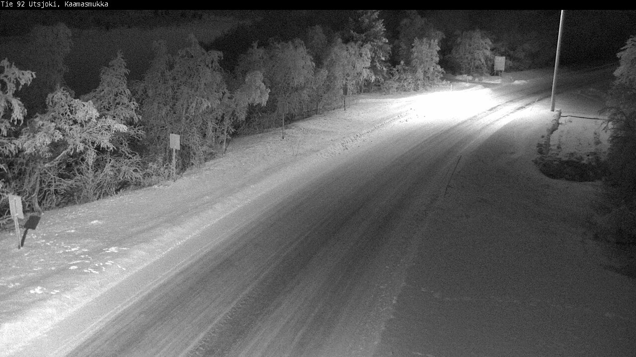 Kelikamerat Kuva Tie 92 Utsjoki, Kaamasmukka, Utsjoki, Lappi