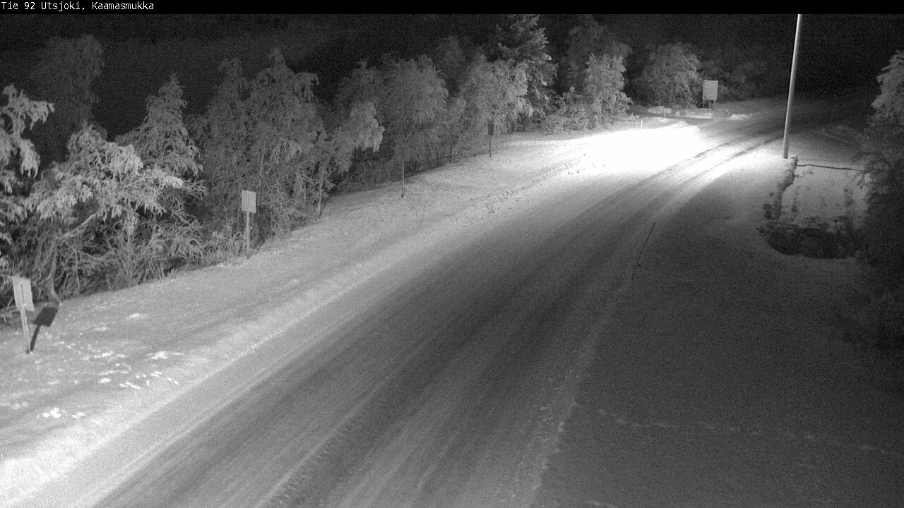 Kelikamerat Kuva Tie 92 Utsjoki, Kaamasmukka, Utsjoki, Lappi