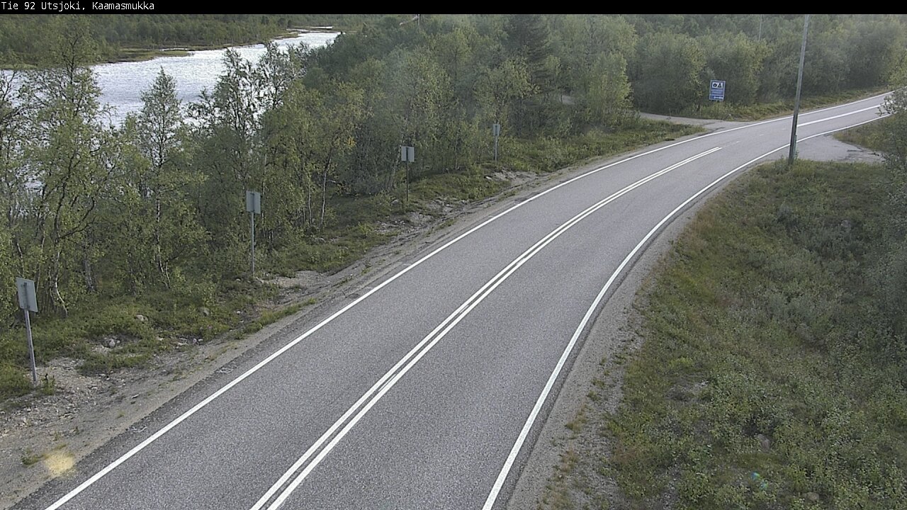 Kelikamerat Kuva Tie 92 Utsjoki, Kaamasmukka, Utsjoki, Lappi