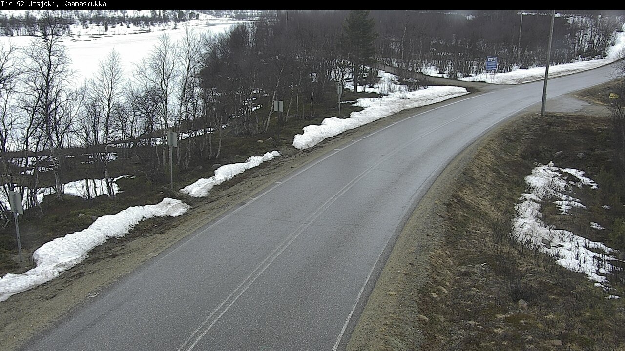 Kelikamerat Kuva Tie 92 Utsjoki, Kaamasmukka, Utsjoki, Lappi