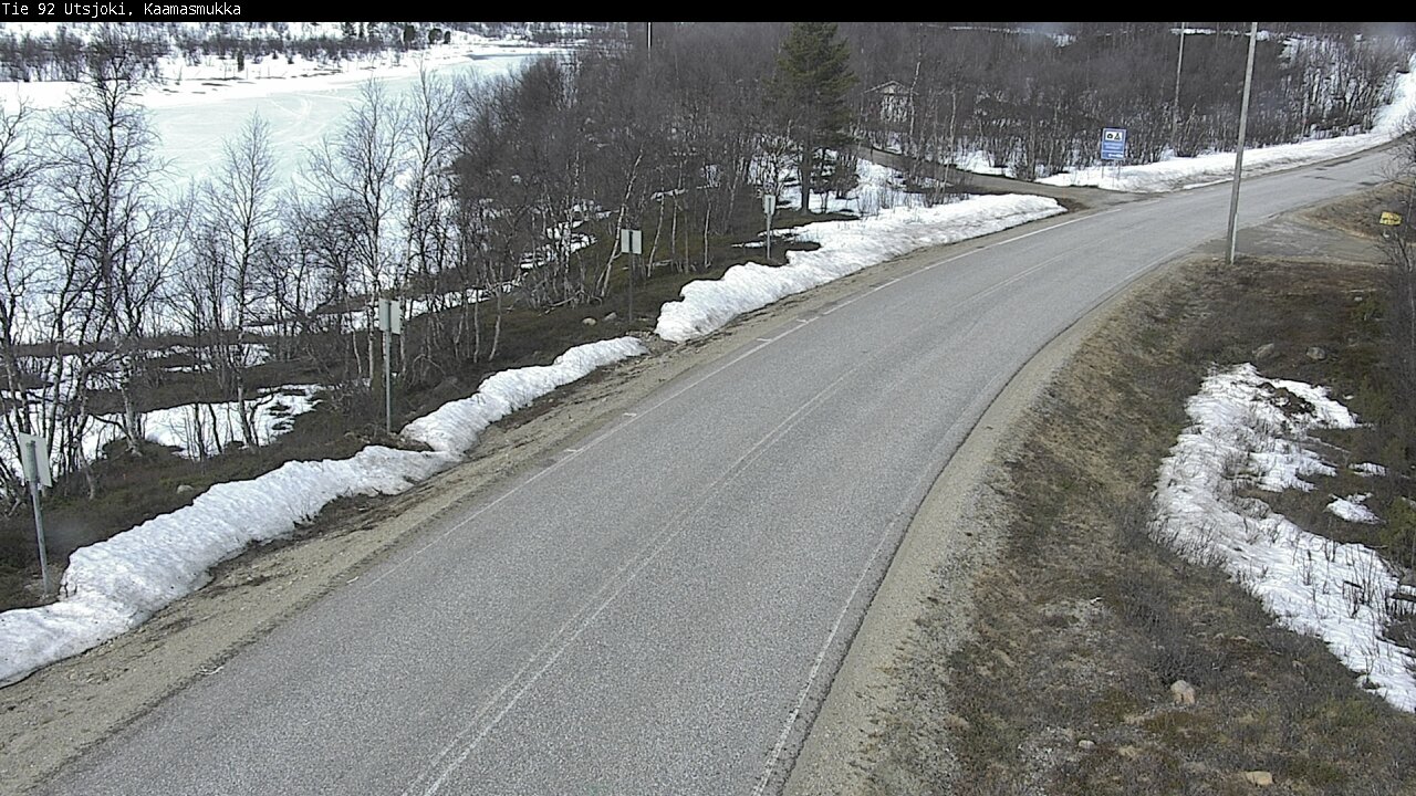 Weather Camera Image Väg 92 Utsjoki, Kaamasmukka, Utsjoki, Lappi