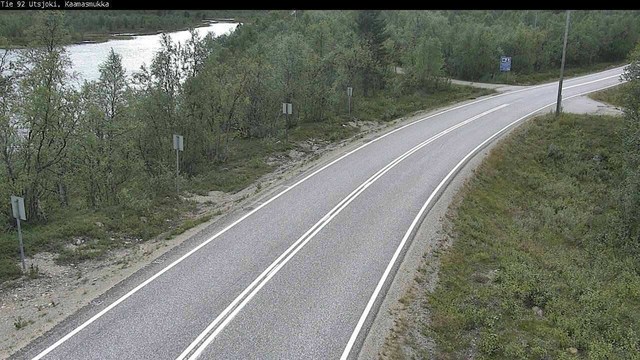 Kelikamerat Kuva Tie 92 Utsjoki, Kaamasmukka, Utsjoki, Lappi